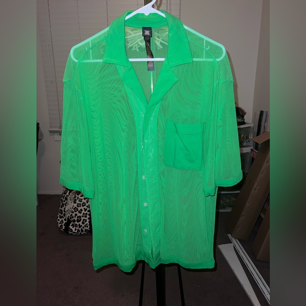 Savage Fenty (Unisex) Green Mesh T